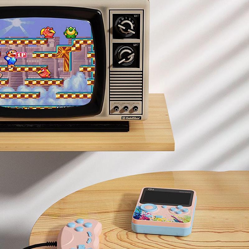 G5 Retro Handheld-Spielkonsole Mit 500 Klassischen Spielen 3,0-Zoll-Bildschirm Tragbare Wiederaufladbare Spielmaschine Kindergeschenk