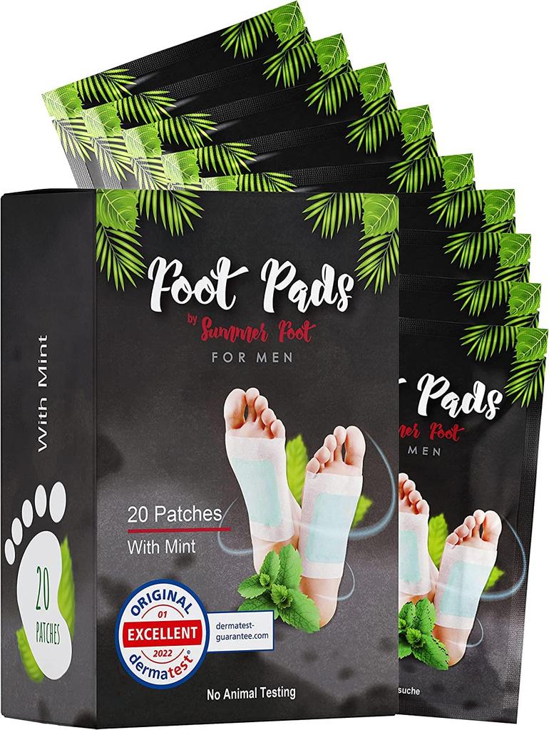 Summer Foot Foot Relax Seat 20 Count (Mint, Black, (1 Pack))