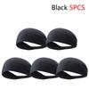 Elastic Sports Headbands Sweat Absorption Headdress Quick Dry Fitness Headband Anti-slip Breathable Sweatbands for Yoga Runnin