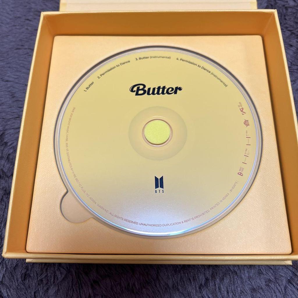 [USED] BTS Butter Cream Ver. Album with Trading Card