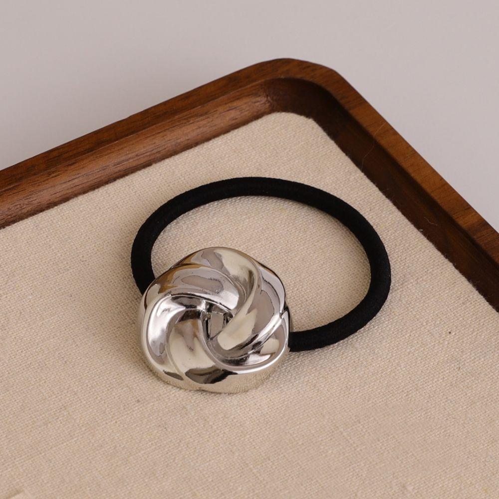 Metal Ponytail Hair Pin Large Elastic Hair Ties High Quality Ponytail Hair Cuff