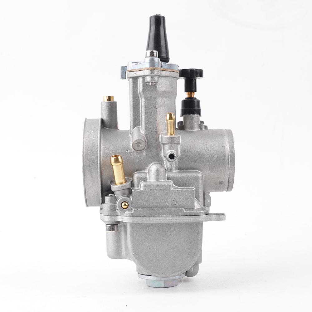 PWK Motorcycle Carburetor Power Injection For Racing Flat Side OKO Mikuni ATV Yamaha Universal Carburetor 21 24 26 28 30 32 34mm