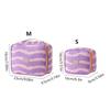 Large Capacity Striped Makeup Bag Waterproof Wash Bag Travel Cosmetic Pouch  Bathroom