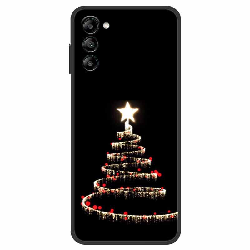 For Samsung Galaxy S23 Plus FE Ultra Case Cover Christmas TPU Soft Silicone Phone Back Cover Case for Fundas Samsung Galaxy S 23