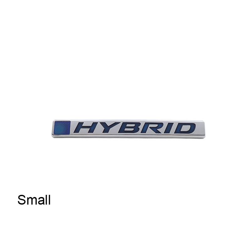 

3D Премиум ГИБРИД для автомобиля Крыло багажник Задний капот Наклейка Эмблема Значок Наклейка Аксессуары s-chrome