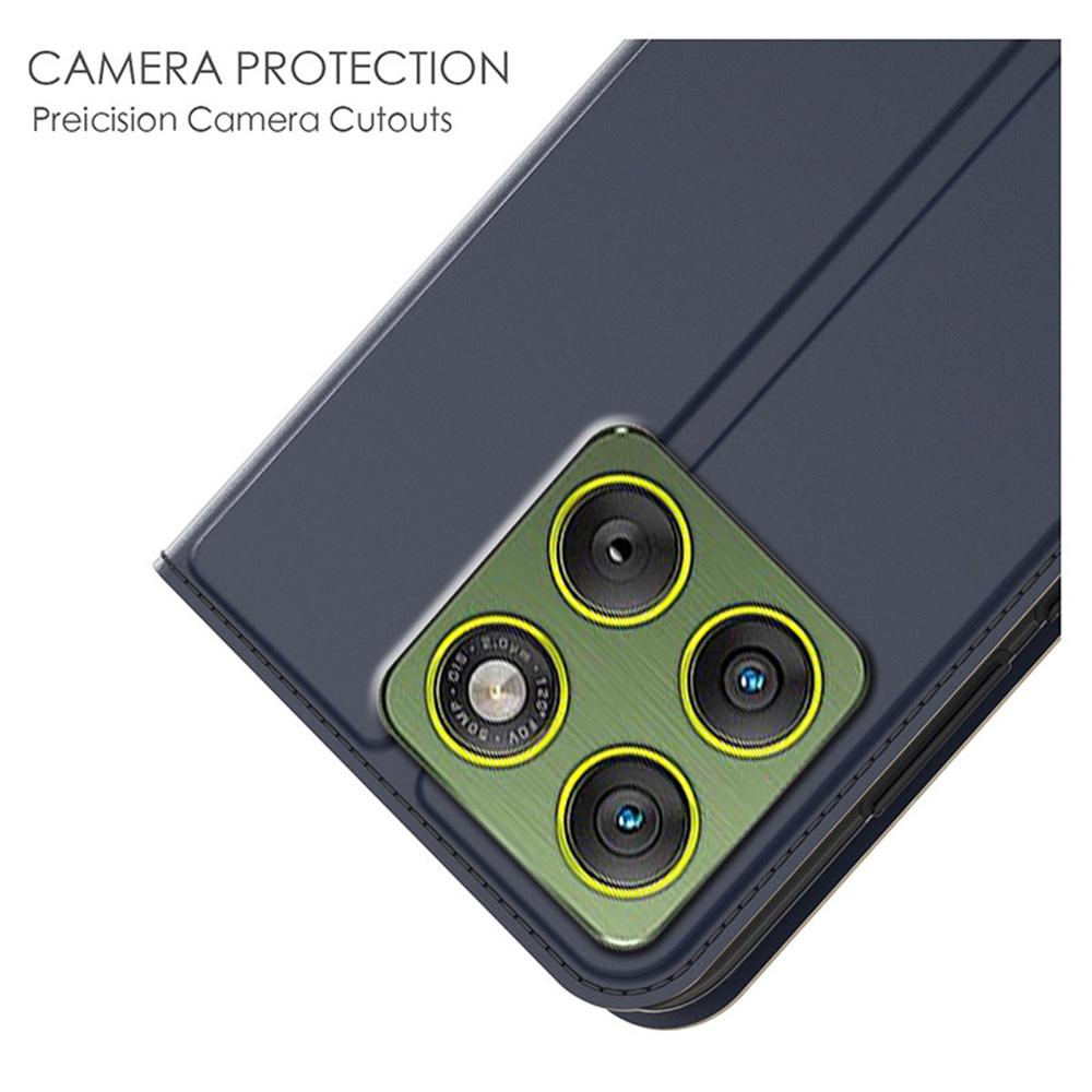 Phone Case For Motorola Moto G57 5G / G57 Power 5G PU Leather Phone Cover with Card Holder Stand