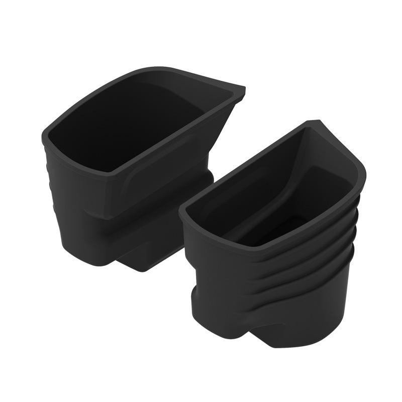 Silicone Front Door Trash Can & Storage Box For 2026 Toyota RAV4 Interior Organizer Accessories Car Interior Storage