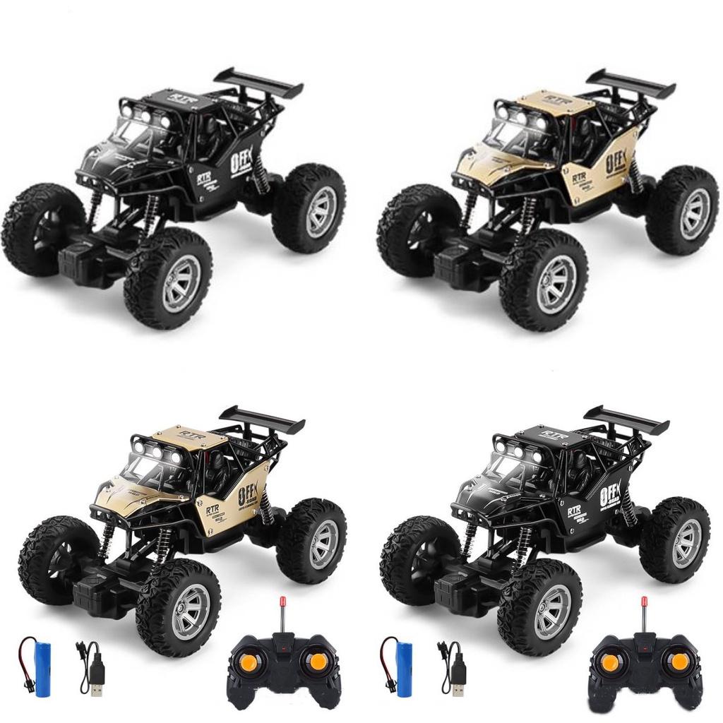 Climb With Style Alloy Off-road Rc Climbing Car With Lights For Kids