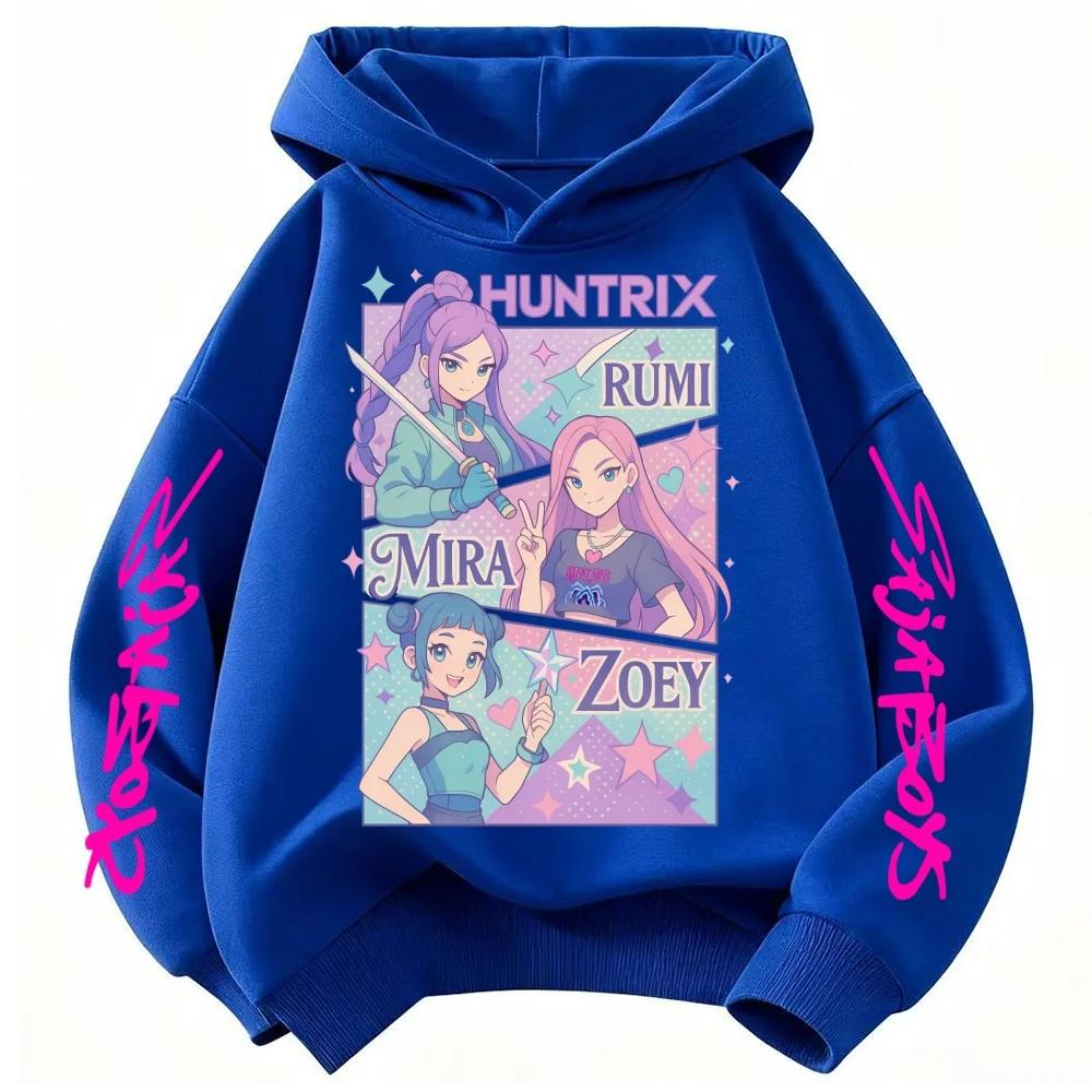 KPop Devil Hunter Hoodie Children's Clothing Princess Girls' Clothing Fashion Boys' Clothing Spring and Autumn Sports Shirt Children's Top