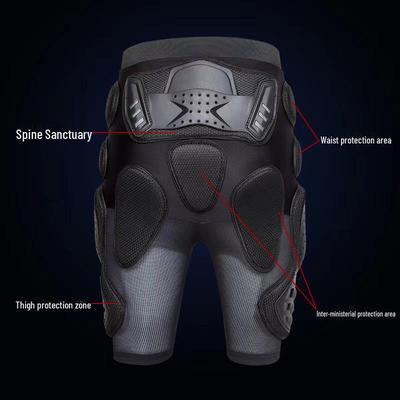 Protective Armor Pants for Motorcycle, Roller Skating, Skiing, and Other Outdoor Sports. Prevent Falls and Injuries During Activities.