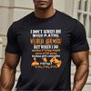 I Dont Always Die When Playing Games Gaming TShirts Mens Clothes Funny Present For Mens Short Sleeve TShirts Oneck Top Tees