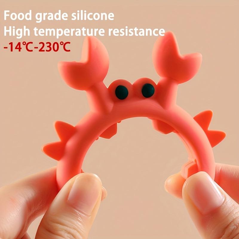 Silicone Spoon Rest Clip - Flexible Utensil Holder for Stove & Cookware - Versatile Pot Edge Clamp, Durable Kitchen Tool Accessory