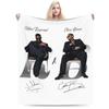 Chris Brown And Usher The Rb Tour Soft Warm Blanket  Raymond And Brown Girls Boys Plush Throw Blanket Chair Bedspread Sofa Bed