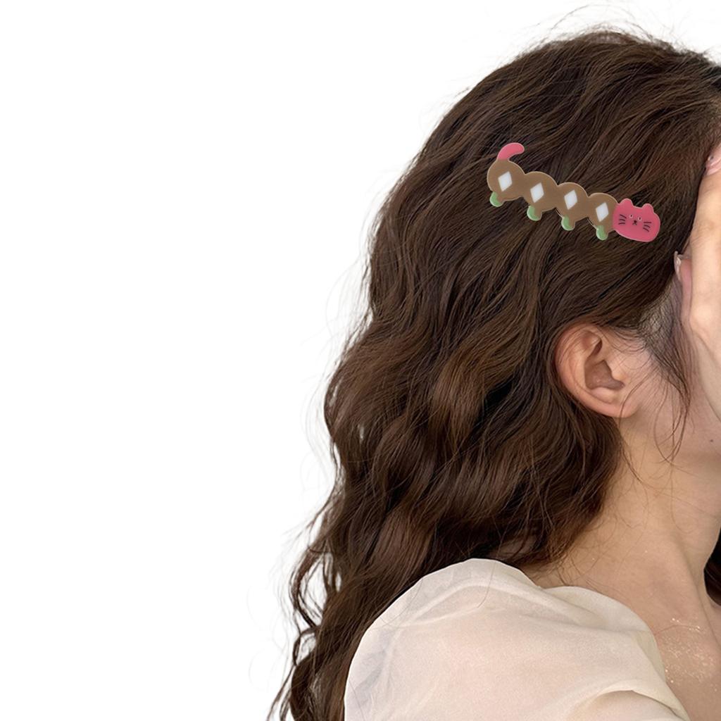 Cute Cartoon Hairpin Hair Clip for Girl Lady Hairpin Hair Clip Headwear Alligator Hair Clip Face Wash
