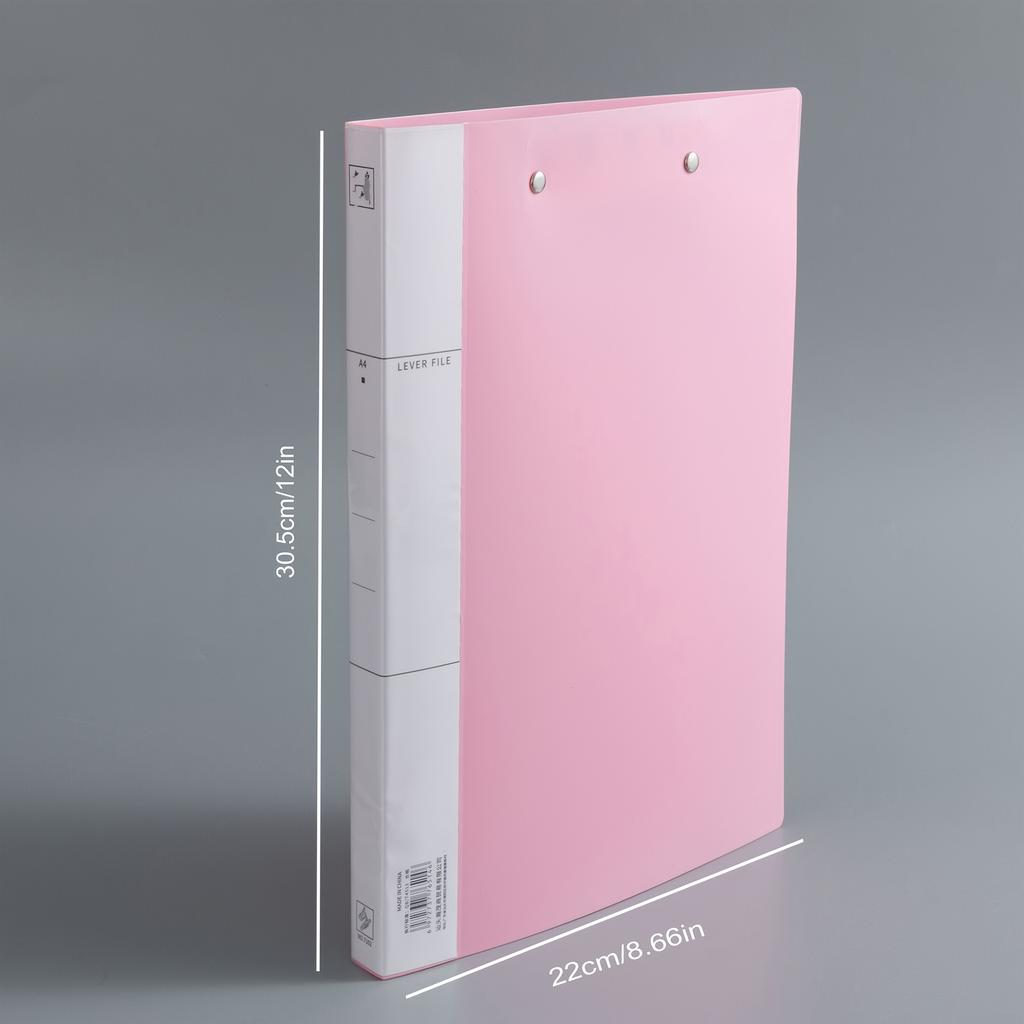 NEW A4 Folder Strong Single Clip Office Supplies For Archives File Folder Binder Display Book School Office Stationery Supplies
