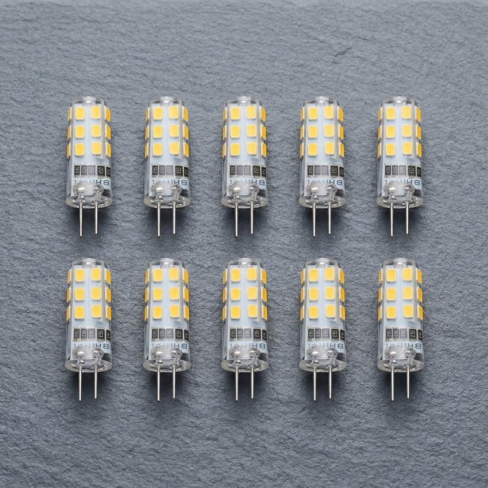 10Pcs Energy Saving Mini G4 LED Light Bulbs Warm White Corn Lamp LED Bulb  Home Decoration