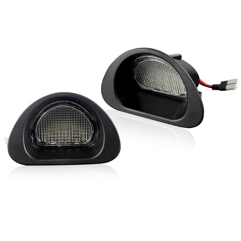 

2PCS OEM LED License Plate Light Bulbs For Citroen C1 MK I 2005 2006 2007 2008 2009 2010 2011-2013 For Peugeot 107 2005-2014