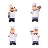 Handicraft Farmhouse Cake Shop Decor Model Chef Resin Figurines  Kids Birthday Gift