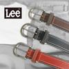 Fineplus Lee Belt, 35mm, 118cm, Layered Synthetic Leather with White Stitching, Casual Style, 0120601