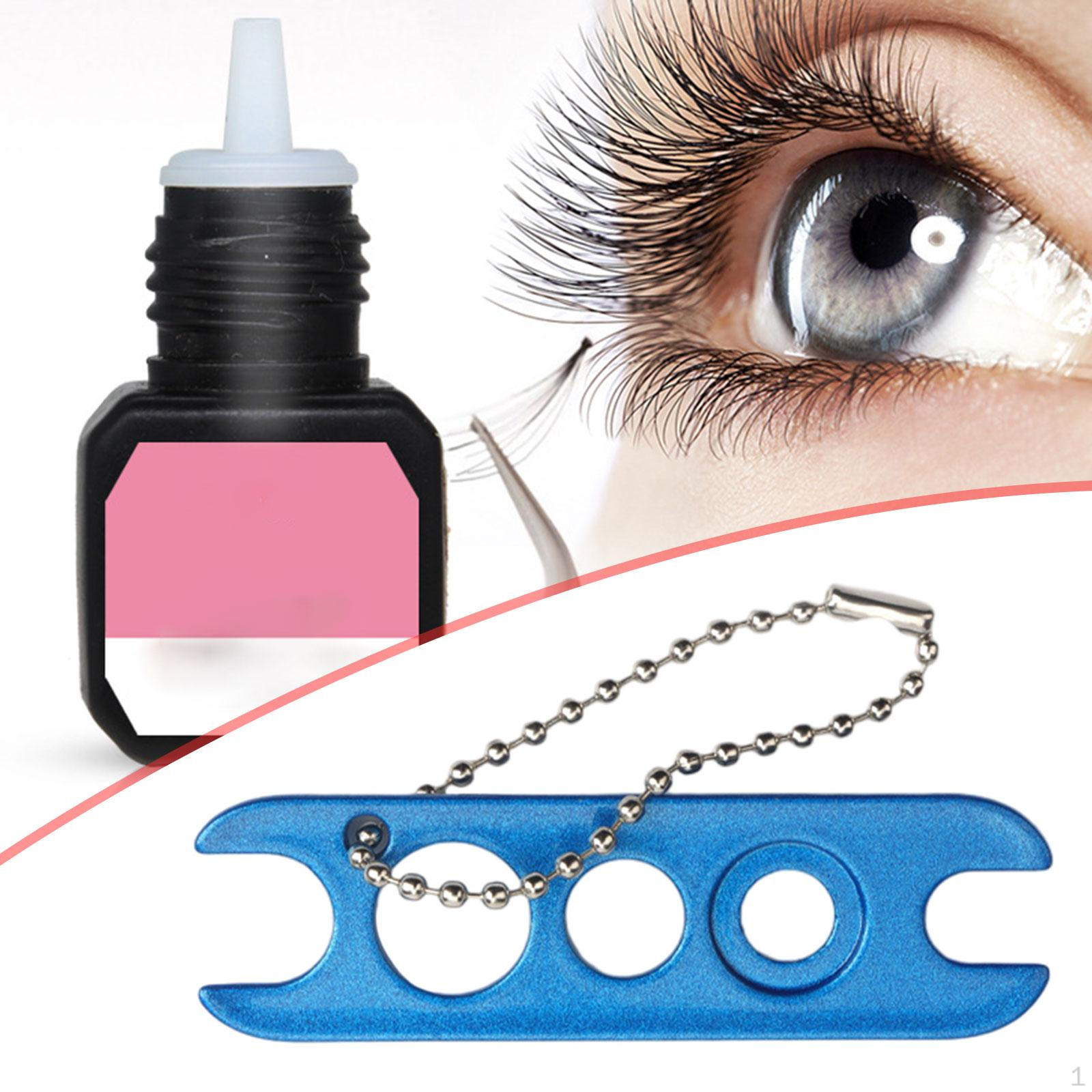 

Инструмент для снятия колпачков с ресниц синий