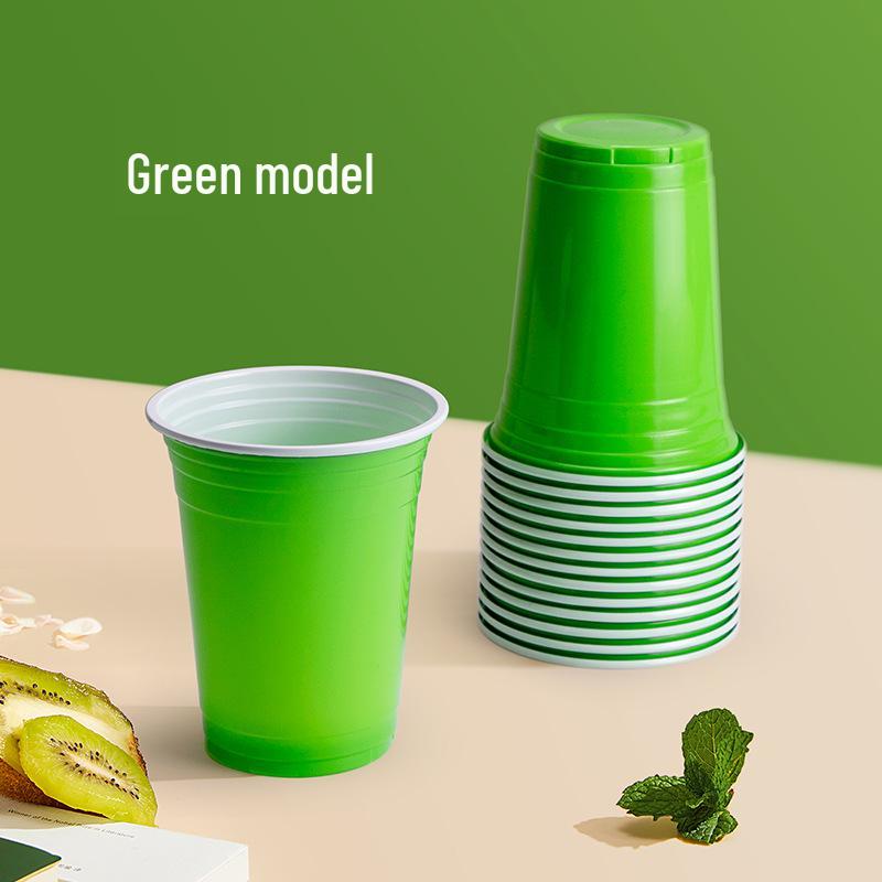 16oz Bellflower Colored Disposable Party Cups for Beer Pong