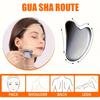 Thick Stainless Steel Dolphin Gua Sha Facial Tool Battery-Free Eye & Face Massage Board for Deep Tissue Pressure