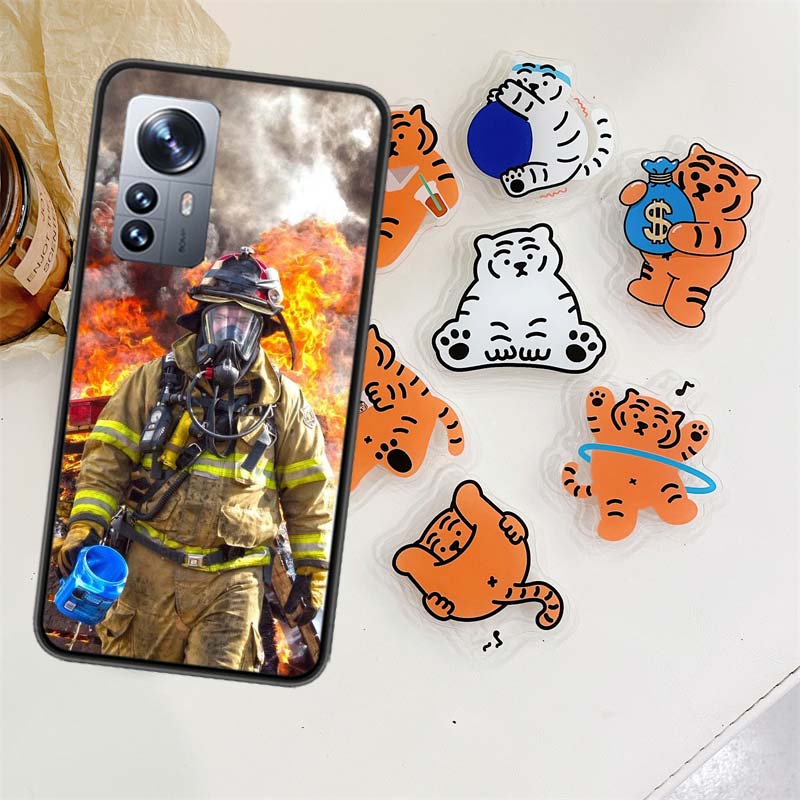 Firefighter Training Phone Case For Xiaomi Poco X7 X6 M8 M7 M6 M4 M3 X4 Pro F7 Ultra M5S Mi 14 14T 15 15T 12T 10T Pro 12S 12 11