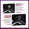 FUELHOOD Gear Shift Knob Cover for Mazda Black Faux Leather CX-5 13-14 (1pc) Non-Slip