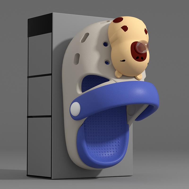 Capybara Kinderlochschuhe Jungen Sommer Zuhause Indoor Kinder Mädchen Baby Tragen Strand Coole Hausschuhe