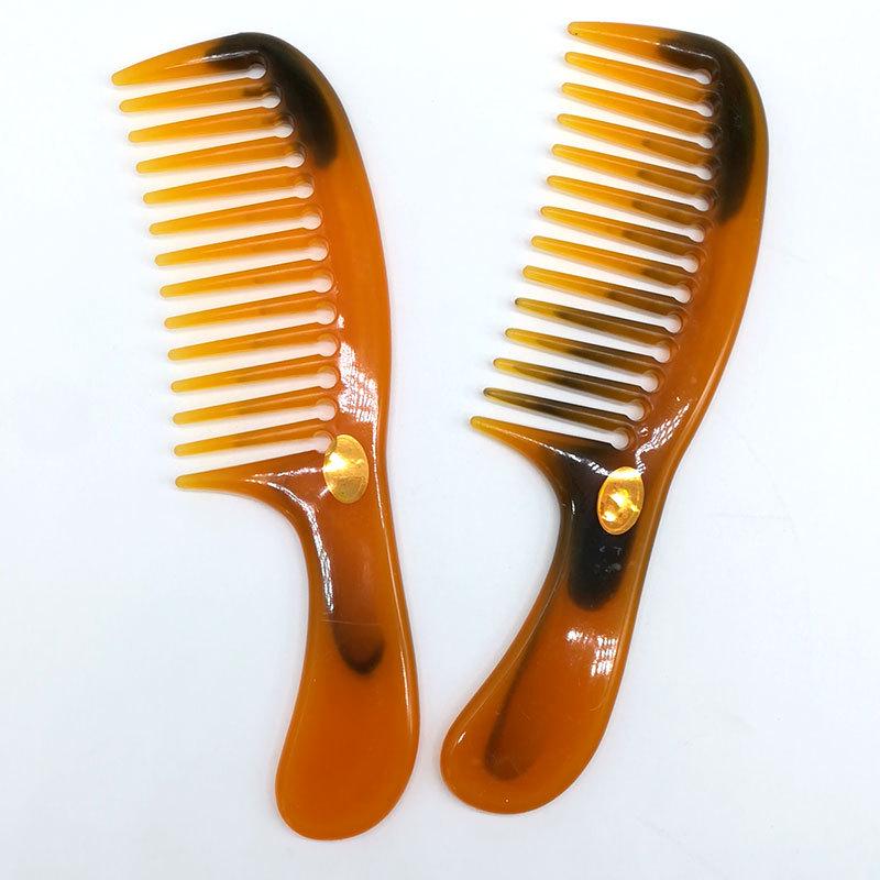 

Расческа для длинных волос у женщин - очень густые, широкие и средние зубцы - большой пластик, мягкий, не повреждает волосы Standard