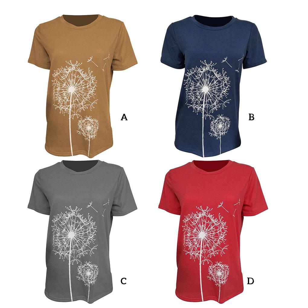 Damen Rundhals T-Shirts Kurzarm pl Style Top Sommer Atmungsaktive T-Shirts Unisex Kleidung Modeaccessoire