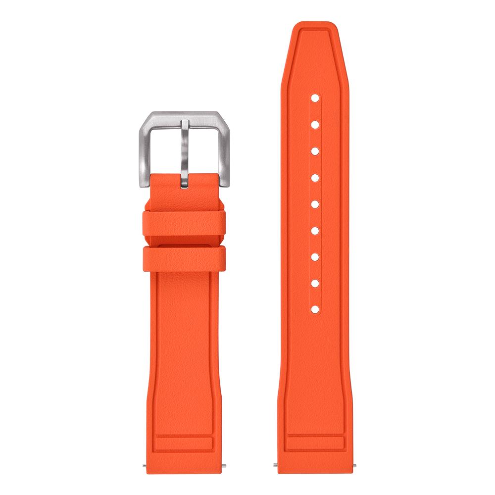 Premium FKM Strap 20mm 21mm 22mm Watch Strap Diving Waterproof Quick Release Fluororubber Watchbands For Each Brand Diving Watch