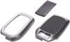 CARMATE Car Key Case Toyota E Carbon Style Gunmetal Lightweight