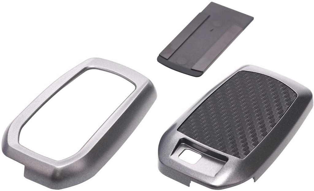 CARMATE Car Key Case Toyota E Carbon Style Gunmetal Lightweight