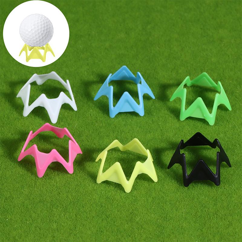 5 Piezas Tees de Plástico para Alfombra de Golf Tees para Simulador de Golf Tees de Práctica de Golf para Césped de Invierno Campo de Prácticas Tees de Golf para Entrenamiento de Golf en Casa