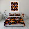 Mexican Skull Pattern Bedding Bedding Duvet Cover Set Duvet Cover Pillowcases (1 * Duvet Cover 2 * Pillowcases, Without Duvet Insert)