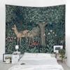 Tapestry William Morris Greenery Forest Deer