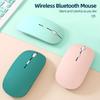 Kablosuz Bluetooth Uyumlu Fare Taşınabilir Ergonomik Bilgisayar Fareleri Dizüstü Bilgisayar iPad Tablet PC Cep Telefonu Ofis Oyun Fareleri İçin