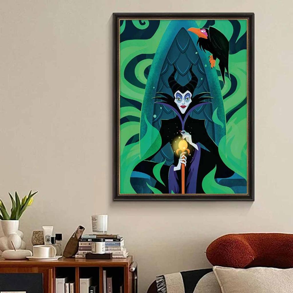 5D Diy Diamond Painting The Vicious Queen Full Drill Rhinestones Mosaic Embroidery Handmade Products Home Decor Gift