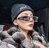 1PC Square small frame glasses new fashionable sunglasses UV protection for women street photography