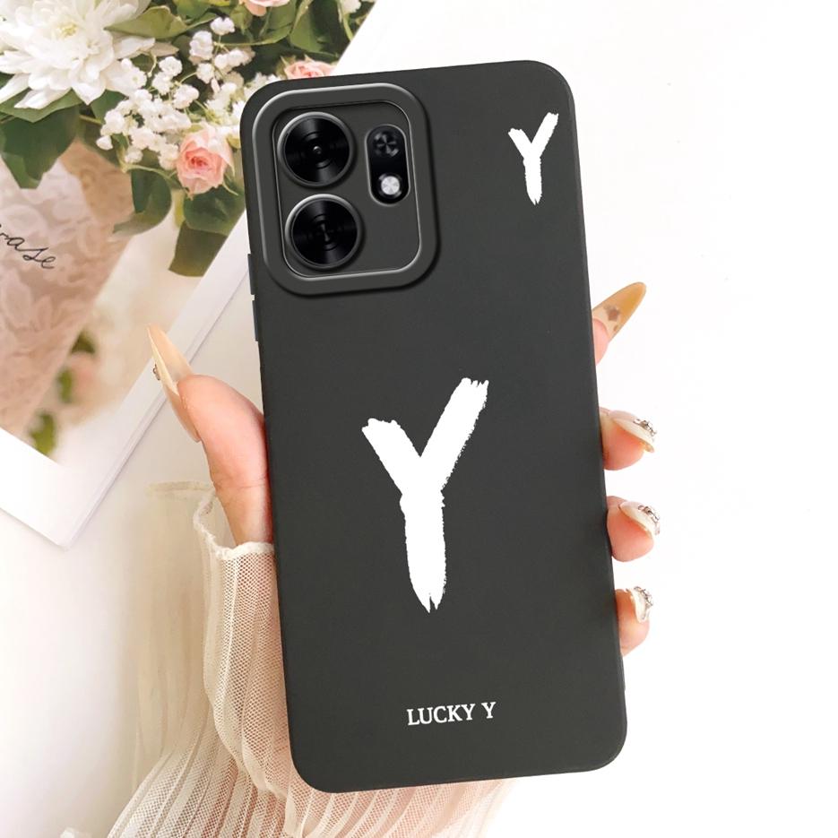 For Honor Play 60A Case Honor X6d LNA-NX1 Cute Lucky Letters Cover Soft TPU Phone Case For Honor X6d X 6d HonorX6d 5G Funda Bags