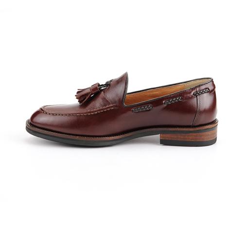 Roshoeman 9006 New Daenggi Tassel Loafers Burgundy