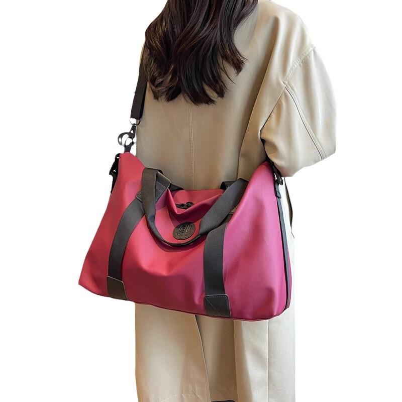 Xiaoyan Unisex Lightweight Large Capacity Travel Duffel Bag with Wet/Dry Compartment 36-55L