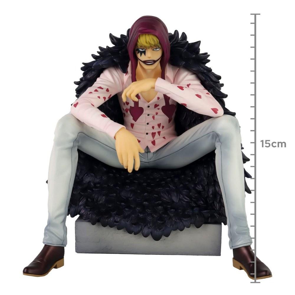 MegaHouse ONE PIECE Corazon and Law Statue Excellent Model Limited Edition P.O.P. 17cm