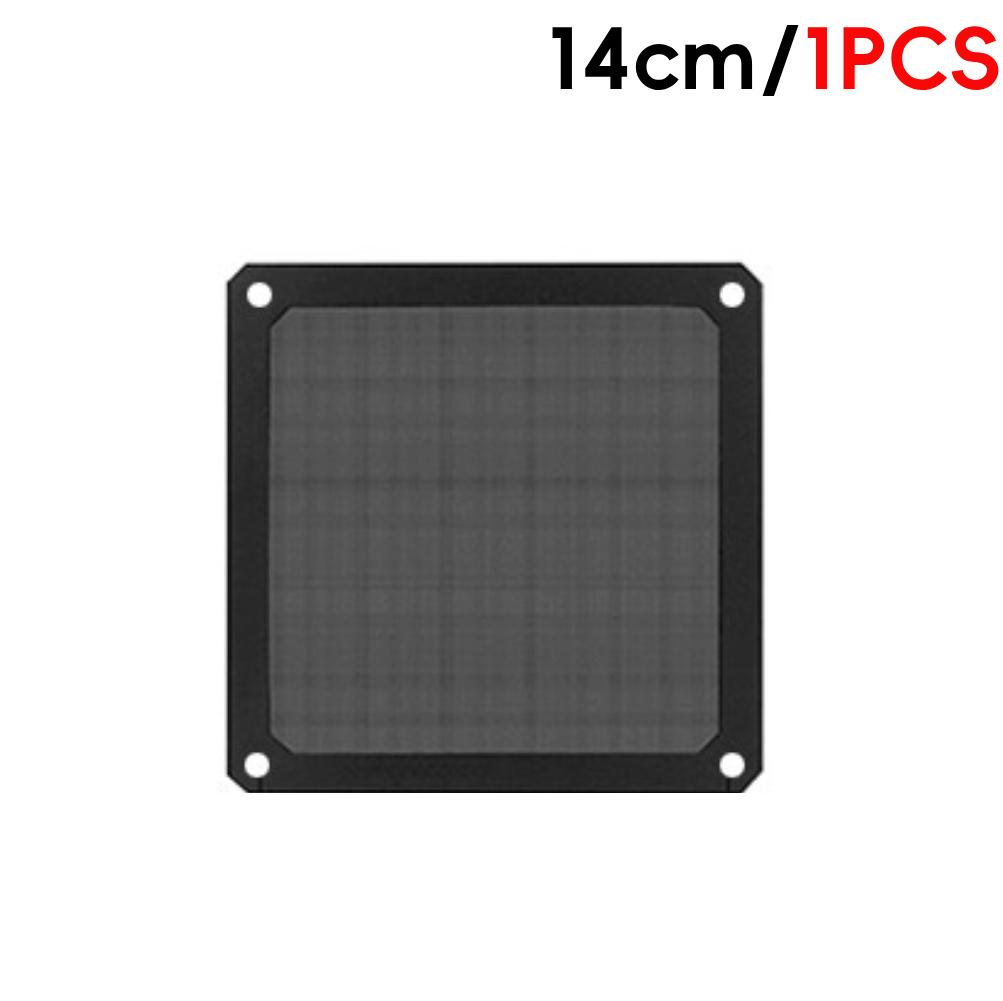 8/9/12/14cm 8-14cm Chassis Dust Filter PC Dustproof Mesh Cover Net Magnetic Frame Dust Mesh with Hole PC Cooling Fans Cover