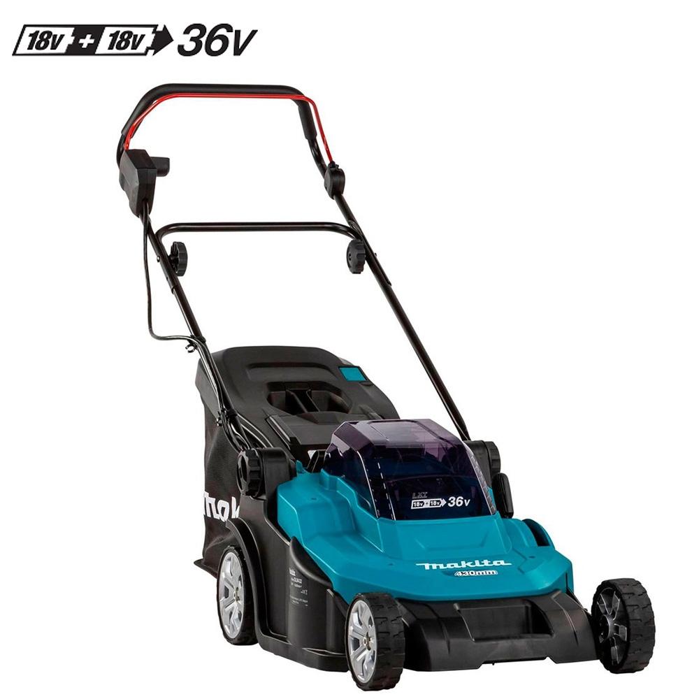

[18VX2] Аккумуляторная газонокосилка Makida DLM432Z [только пластиковая дека, корпус 430 мм]