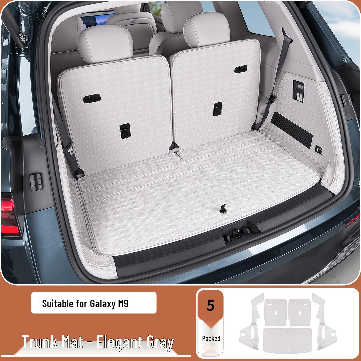Geely Galaxy M9 Starry Sky Full Coverage Double Layer Protective Floor Mats