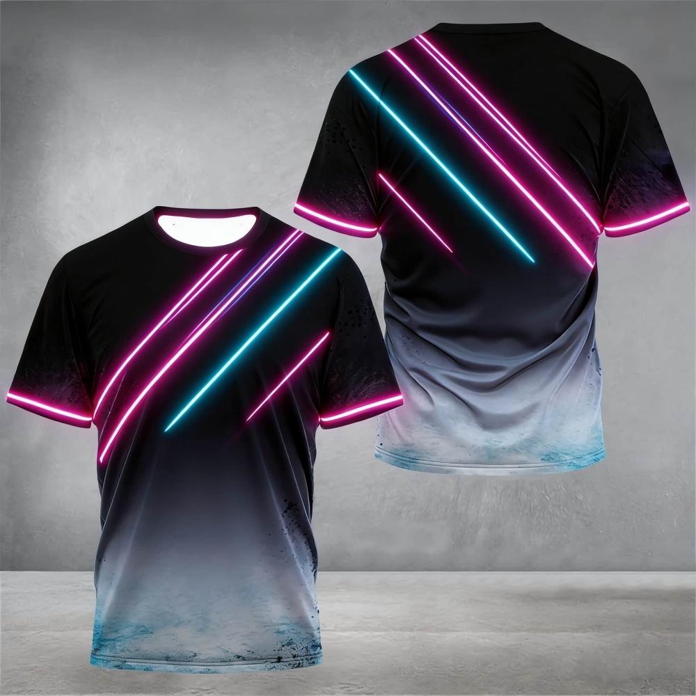 Camisetas Esportivas Simples da Moda de Secagem Rápida Camisetas Casuais de Manga Curta de Verão Soltas Respiráveis Camisetas para Corrida Badminton