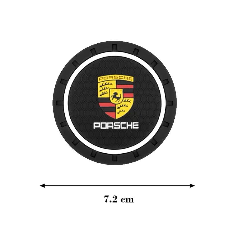 2 stk Bil Sklisikker Underlag Vannkopp Tilbehør For Porsche Cayenne Macan 911 Gt3 918 928 944 968 Boxster Panamera