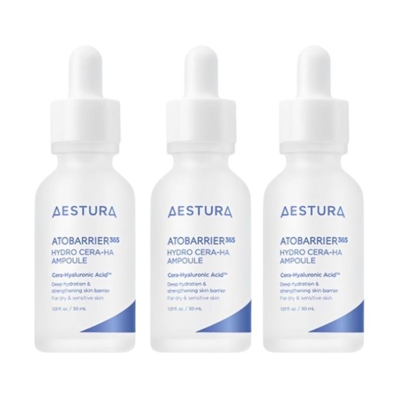 Aestura Atobarrier365 Cera-Hyaluronic Feuchtigkeitsampulle 30ml | Koreanisches Hydratationsserum | K-Beauty für trockene und empfindliche Haut